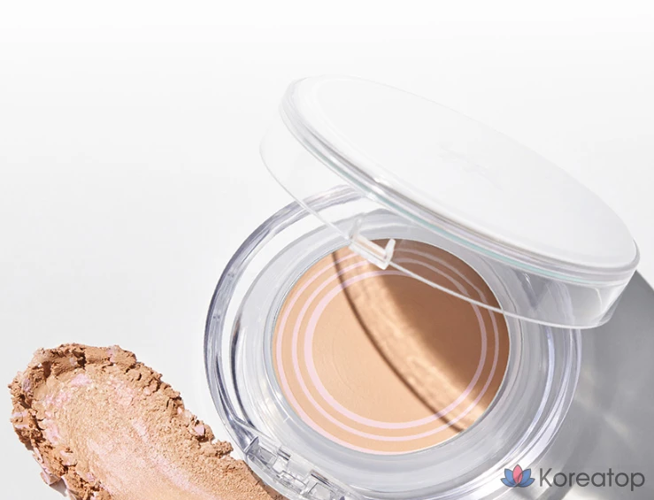 Компактная пудра Luna Moisture Glow Pact Clear, оттенок 23 Beige, 12.5 г + рефил, 1 шт., фото 2