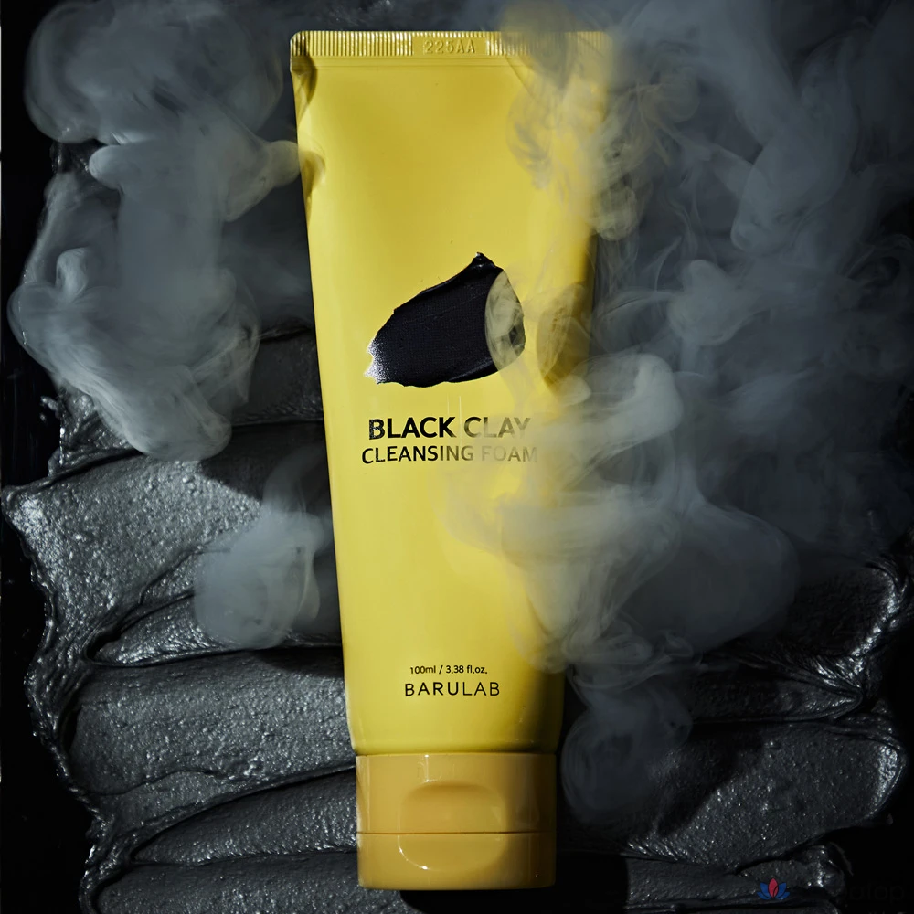 Очищающая пенка BARULAB Black Clay Cleansing Foam, 100 мл, 1 шт.