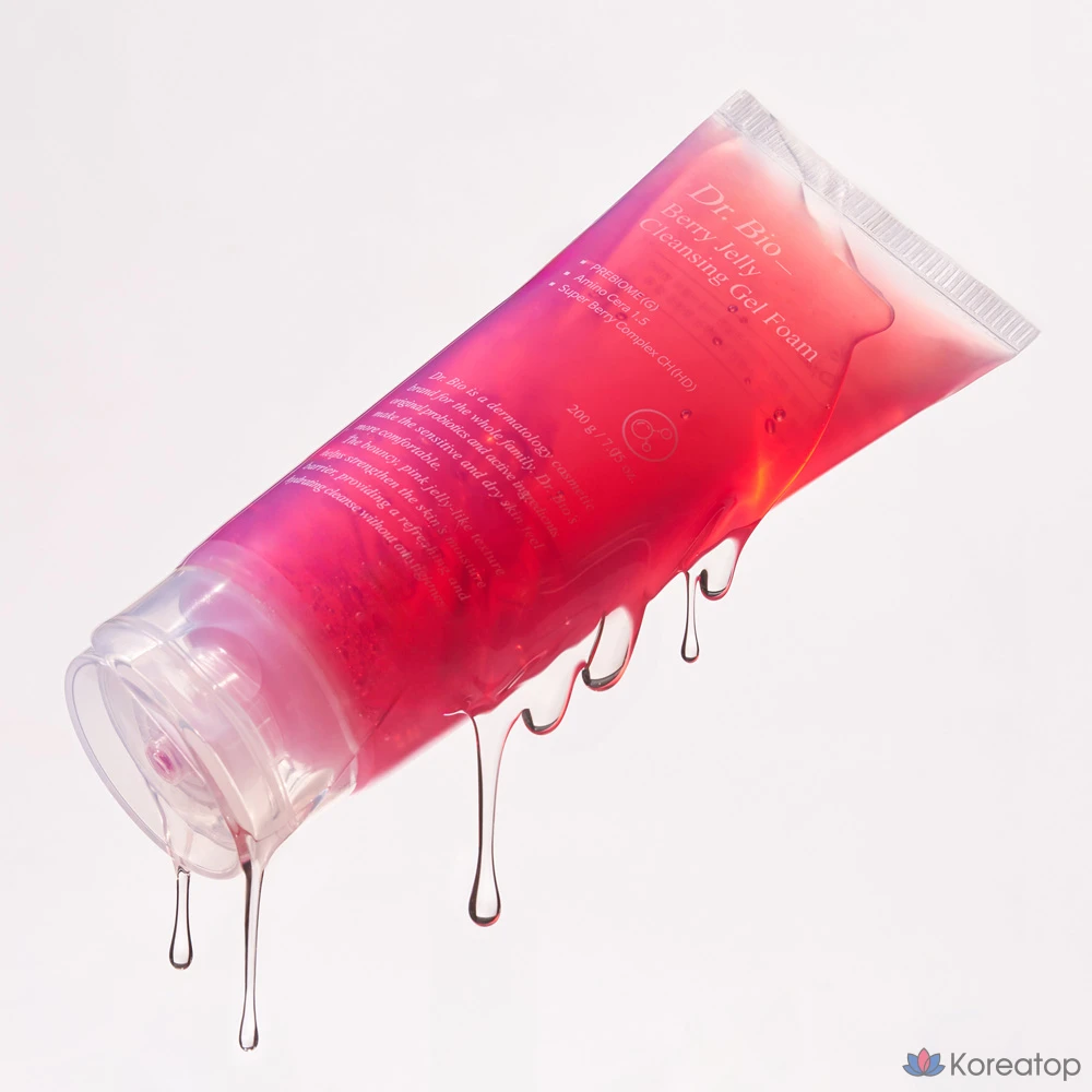 Очищающий гель-пена Dr. Bio Berry Jelly Cleansing Gel Foam, 200 г, 1 шт.