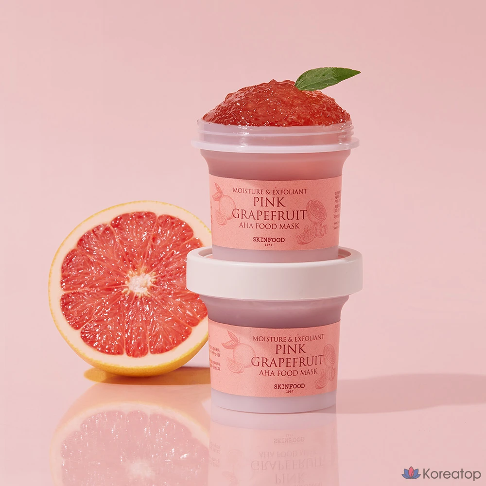 Пилинг Skinfood Pink Grapefruit AHA Food Mask, 1 шт.