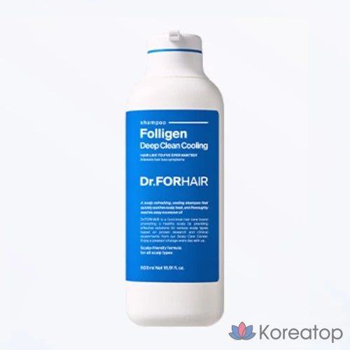 Шампунь Dr.Forhair Deep Clean Cooling Shampoo, 500 мл, 1 шт.