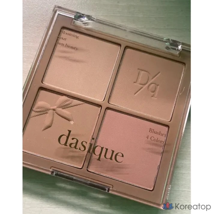 Пудра для щёк Dasique Blending Mood Cheek, оттенок 16 Brown Bear, 1 шт.