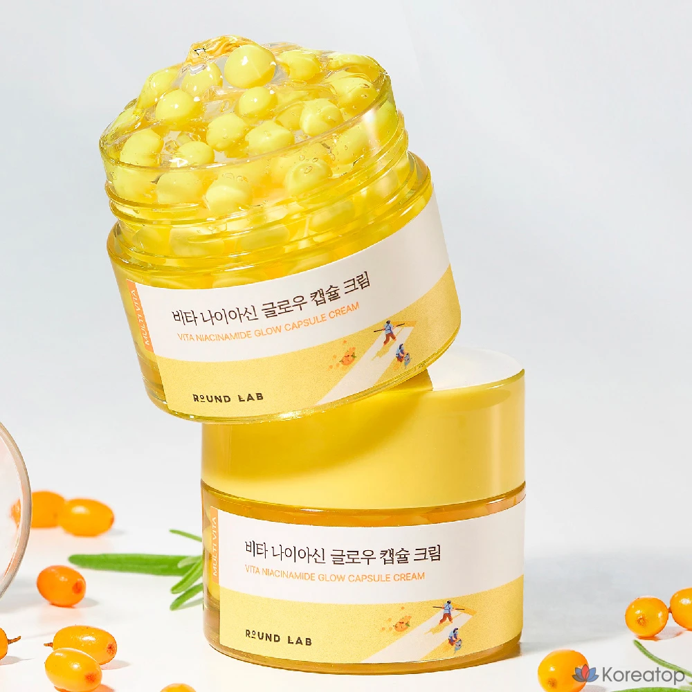 Крем Round Lab Vita Niacin Glow Capsule Cream, 50 мл, 1 шт.