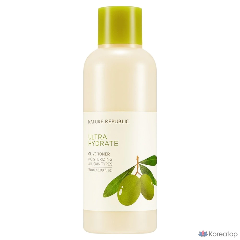 Тонер Nature Republic So Moisture Olive Toner, 180 мл, 1 шт.