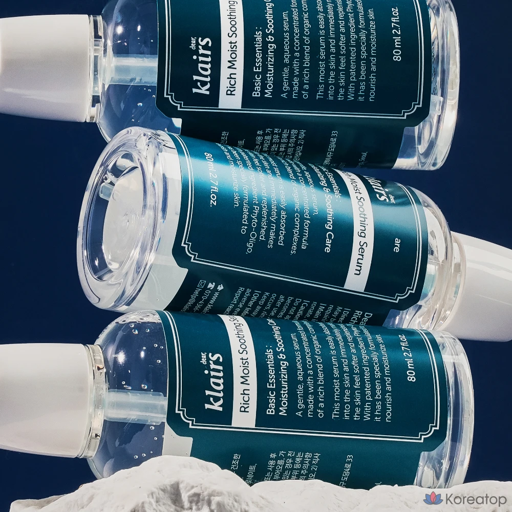 Сыворотка Dear, Klairs Rich Moist Soothing Serum, 80 мл, 1 шт.