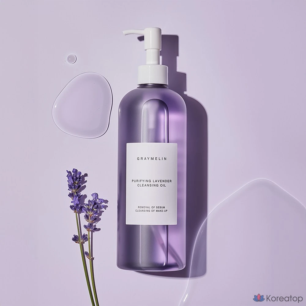 Гидрофильное масло Graymelin Purifying Lavender Cleansing Oil, 400 мл, 1 шт.
