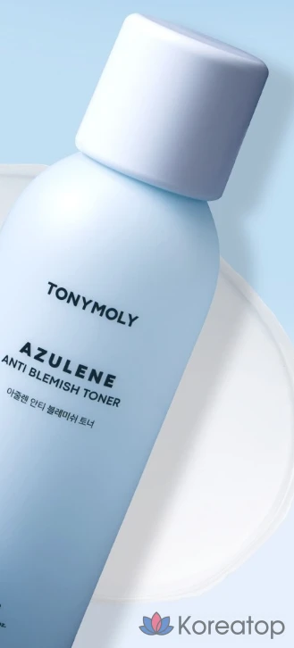 Набор для ухода Tony Moly Azulene Anti-Blemish 2-piece Set + Тонер 20 мл + Лосьон 20 мл, 1 шт.