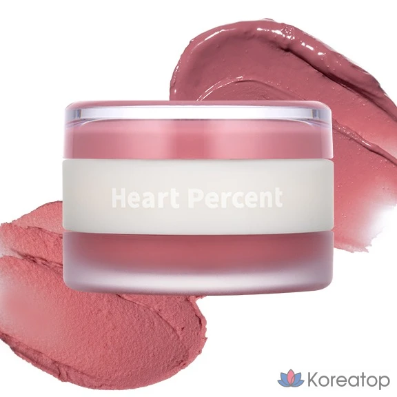 Тинт для губ и щек Heart Percent Dot On Mood Custom Lip & Cheek, оттенок 04 Soft Pink, 1 шт.