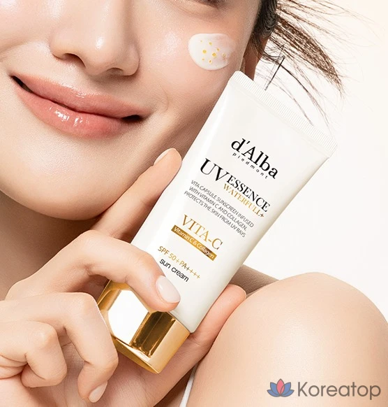 Солнцезащитный крем d'Alba Vita Capsule Anti-Aging Sun Cream SPF50+ PA++++, 50 мл, 1 шт.