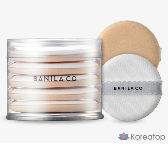 Пудра для лица BANILA CO Dewy Puff, смешанный оттенок, 1 шт.