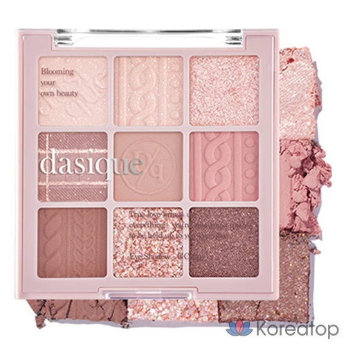 Тени для век Dasique Shadow Palette, 16 Violet Knit, 1 шт.