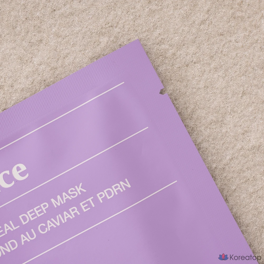 Тканевая маска для лица Biodance Rejuvenating Caviar PDRN Real Deep Mask, 12 шт., фото 4