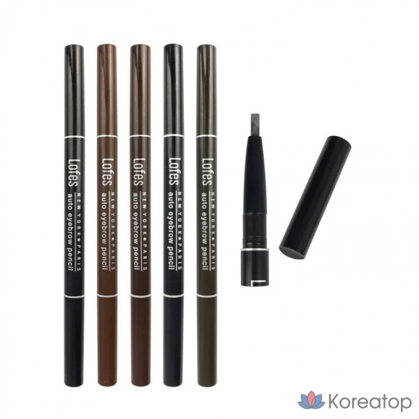Карандаш для бровей Prorance Auto Eyebrow Pencil, оттенок 04-81 Gray, 1 шт.