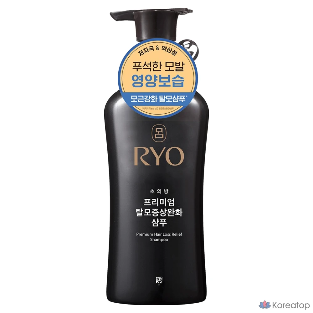 Шампунь Ryo Choui Bang Premium для ослабления симптомов выпадения волос, 490 мл, 1 шт.