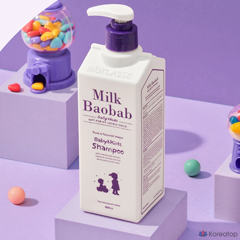 Шампунь Milk Baobab Baby &amp; Kids Shampoo, 500 мл, 1 шт.