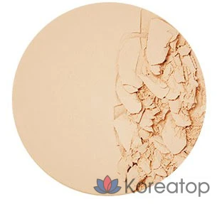 Компактная пудра The Face Shop FMGT New Gold Collagen Ampoule Two-Way Pact, оттенок 201 Apricot Beige, 9.5 г, 1 шт., фото 4