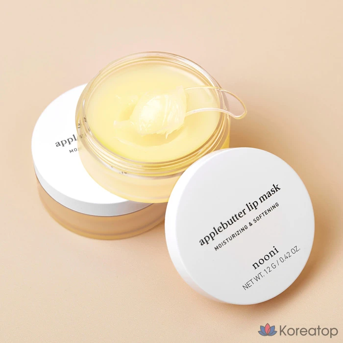 Бальзам для губ NOONI Apple Butter Lip Mask, 12 г, 1 шт.