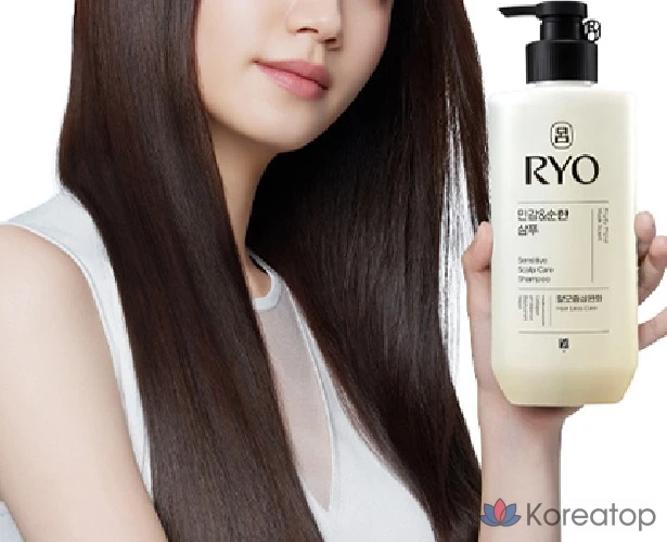 Шампунь для чувствительной кожи головы Ryo Sensitive & Mild Hair Loss Relief Shampoo, 480 мл, 1 шт.