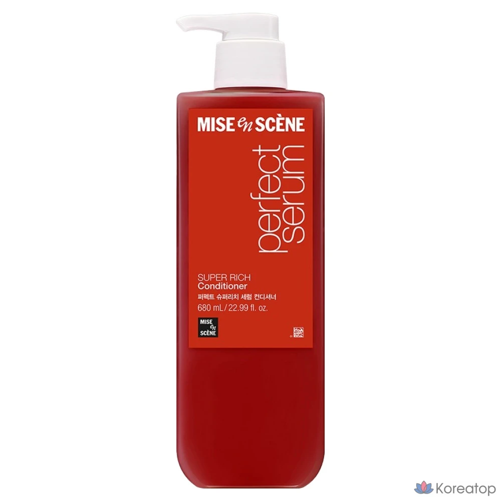 Кондиционер для волос Mise en Scene Perfect Serum Super Rich Conditioner, 680 мл, 1 шт.