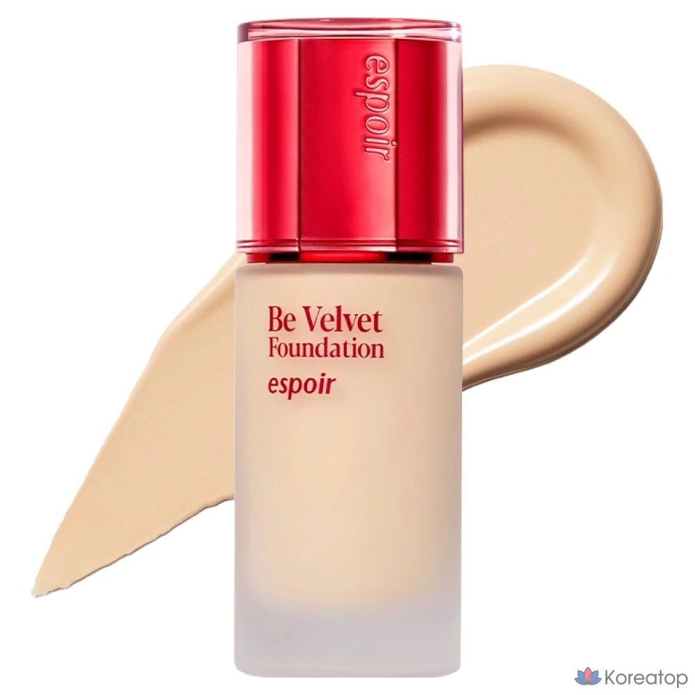 Тональный крем Espoir Be Velvet Foundation SPF22 PA++, оттенок 22N Neutral Petal, 30 г, 1 шт.