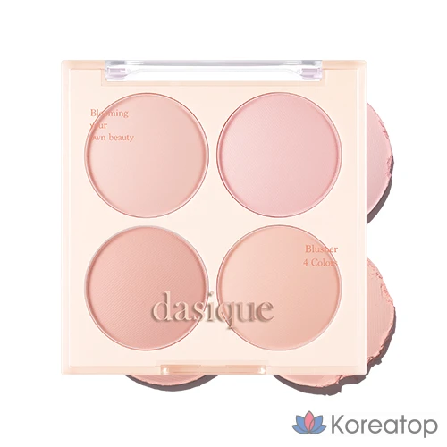 Румяна Dasique Blending Mood Cheek, оттенок 09 Almond Vanilla, 16.8 г, 1 шт.