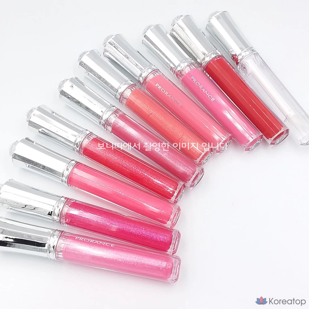 Блеск для губ Prorance Bonita Sunny Glam Lip Gloss, оттенок PK8 Peach Rose, 3.6 г, 1 шт.