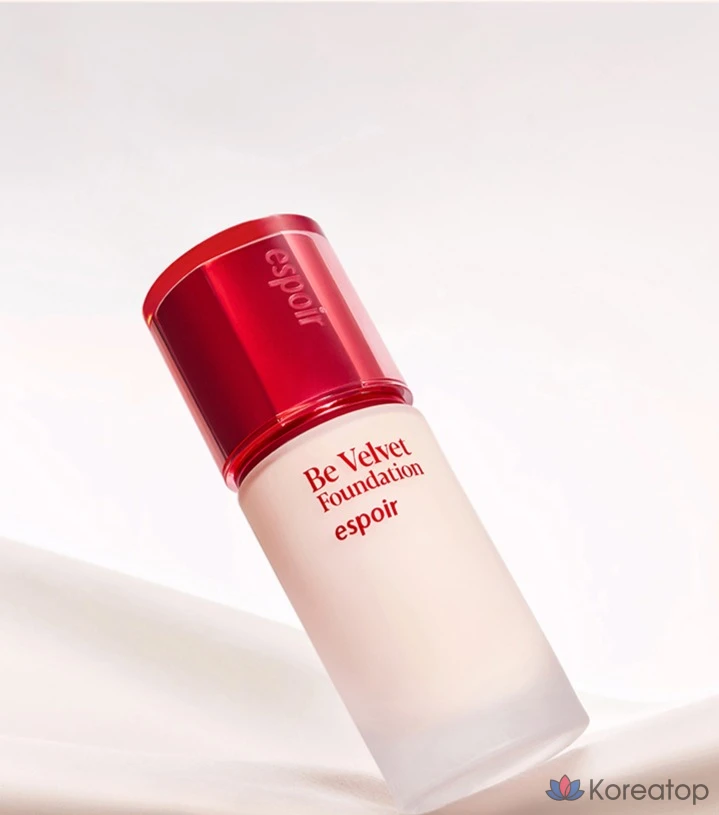 Тональный крем Espoir Be Velvet Foundation SPF22 PA++, оттенок 22N Neutral Petal, 30 г, 1 шт., фото 4