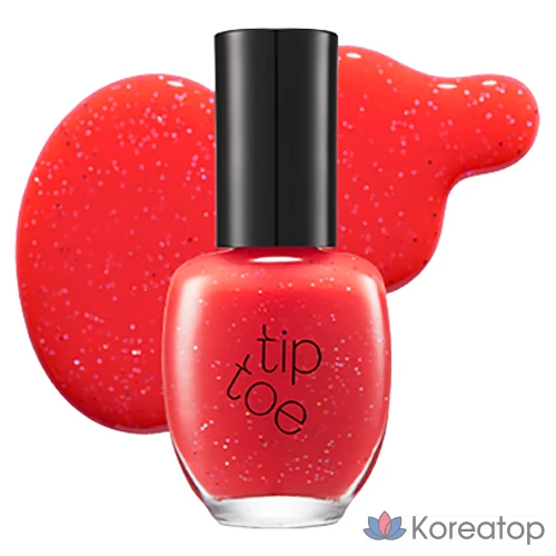 Лак для ногтей Tip Toe Giocoso Nail Polish, оттенок 511 Sour Strawberry, 10 мл, 1 шт.