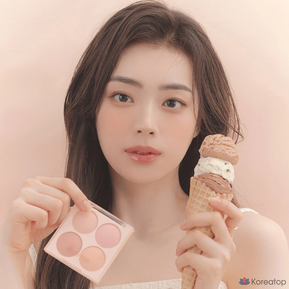 Румяна Dasique Blending Mood Cheek, оттенок 09 Almond Vanilla, 16.8 г, 1 шт., фото 6