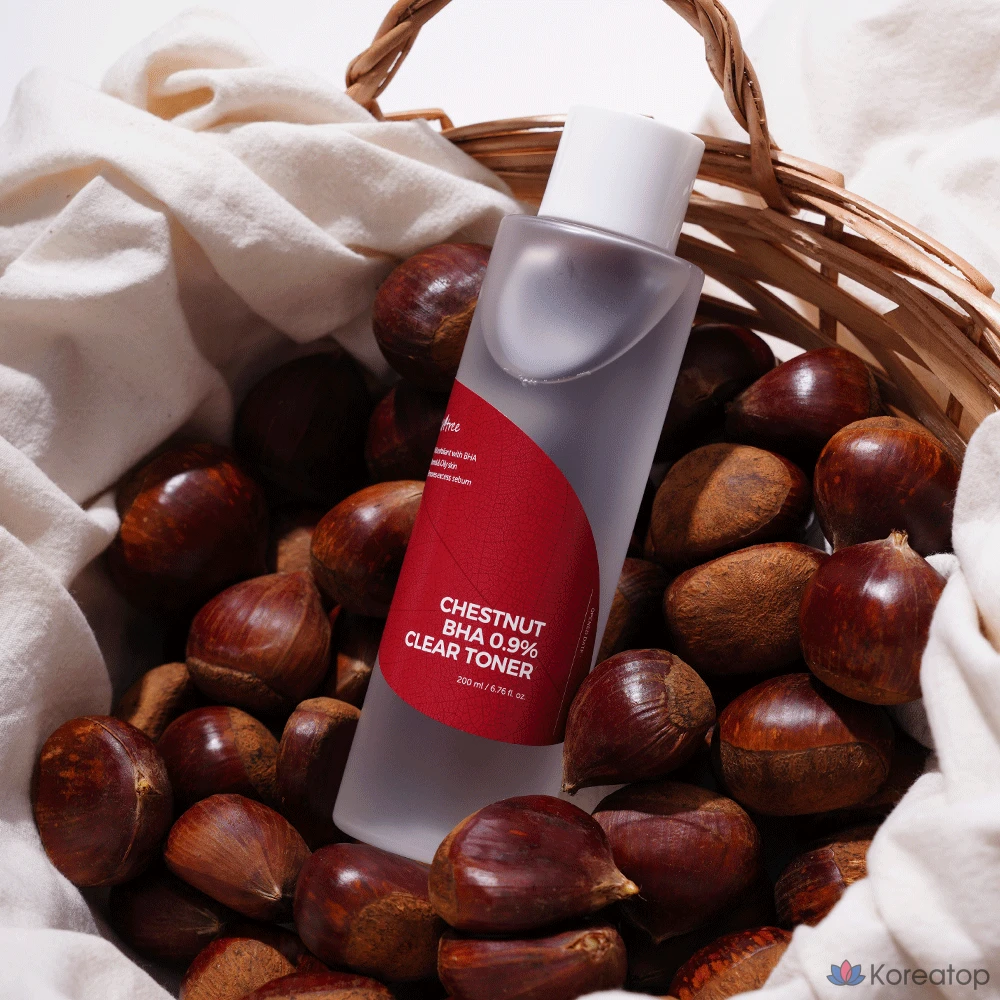 Тонер Isntree Chestnut BHA 0.9% Clear Toner, 200 мл, 1 шт.