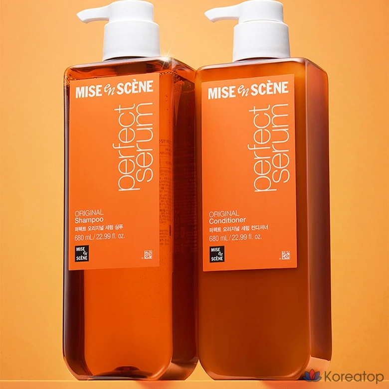 Кондиционер для волос Mise en Scene Perfect Serum Conditioner, 680 мл, 1 шт.