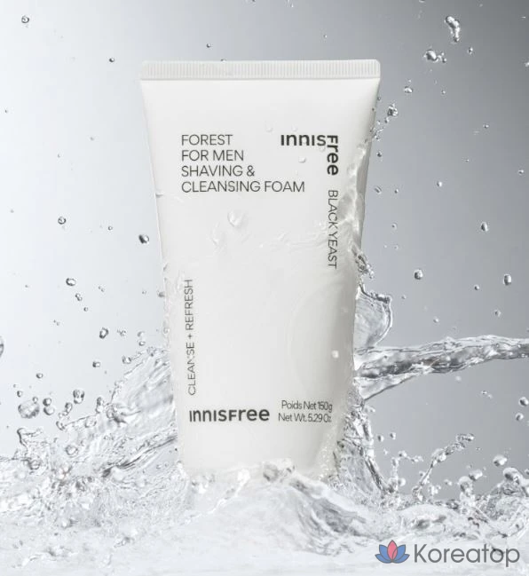 Пенка для бритья и умывания Innisfree Forest Shaving &amp; Cleansing Foam, 150 г, 1 шт.