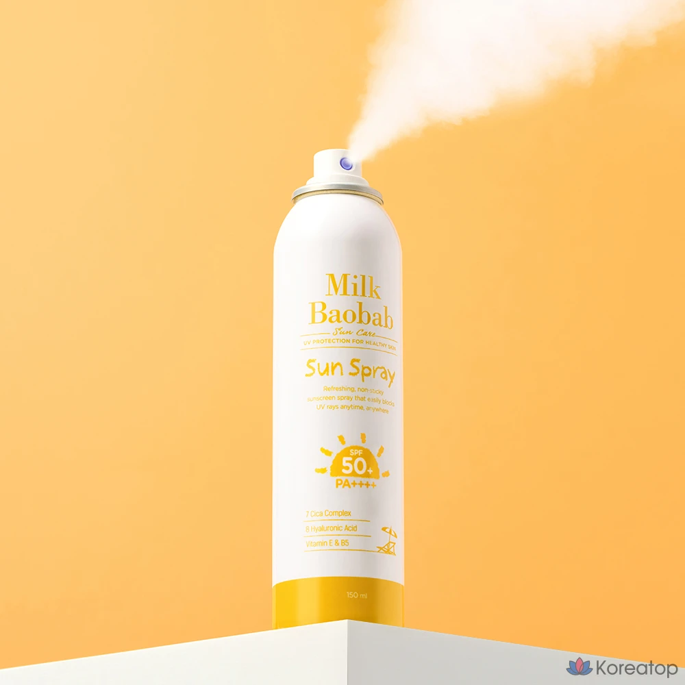 Солнцезащитный спрей Milk Baobab Sun Spray SPF50+ PA++++, 150 мл, 1 шт.