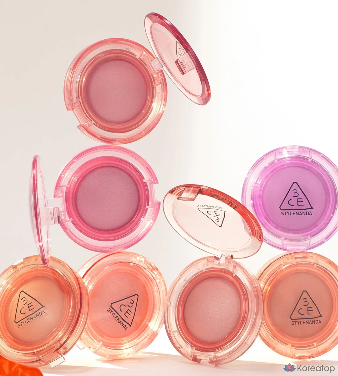 Бальзам-румяна 3CE Bouncy Blur Balm Cream Blusher, оттенок Sweet On You, 4.8 г, 1 шт., фото 9
