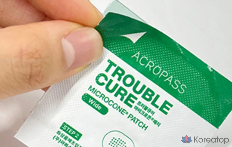 Набор для ухода AcroPass Trouble Cure Microcone Patch Wide 3p + Skin Cleanser 3p Set, 3 шт.