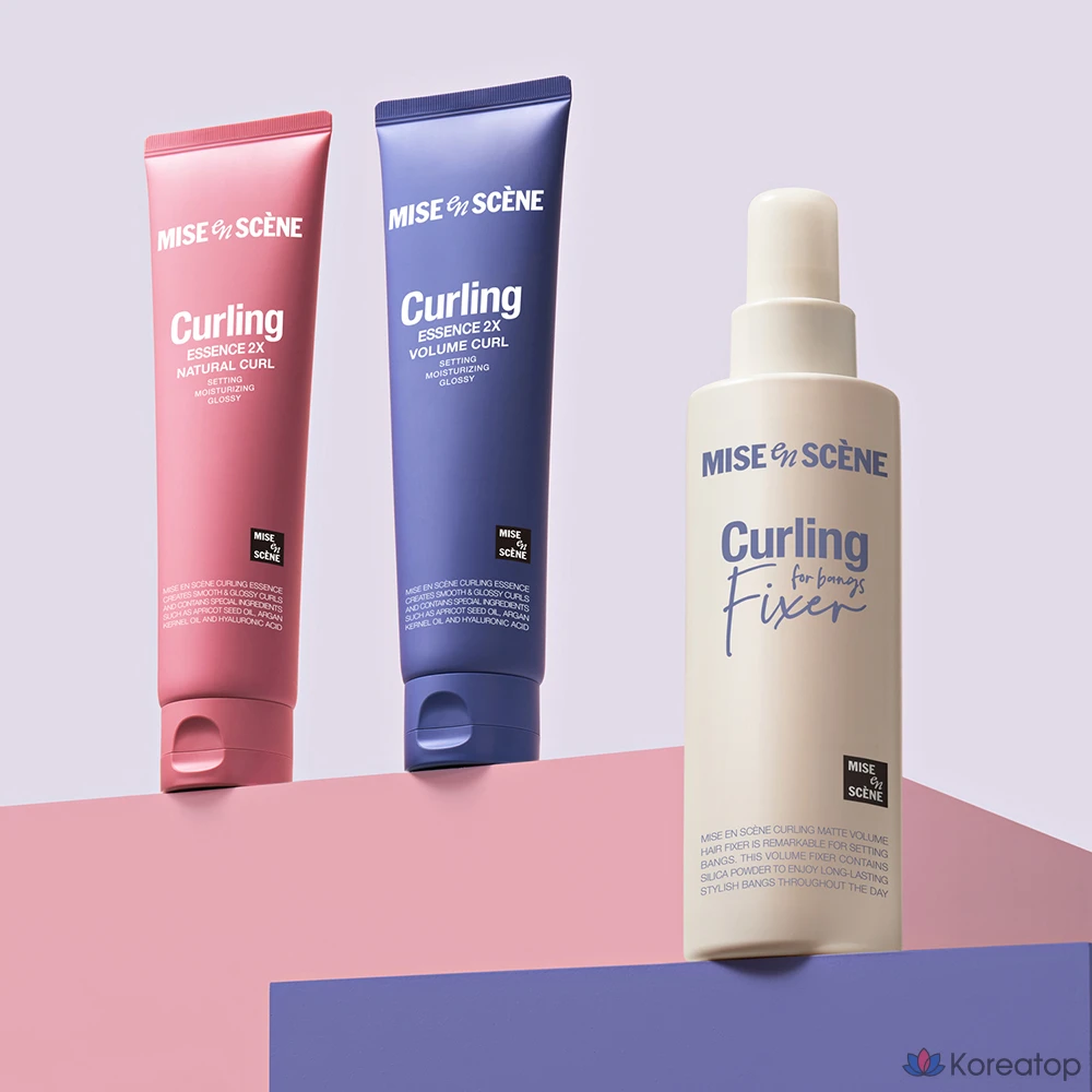 Спрей для волос Mise en Scene Curling Matt Volume Hair Fixer, 200 мл, 1 шт.