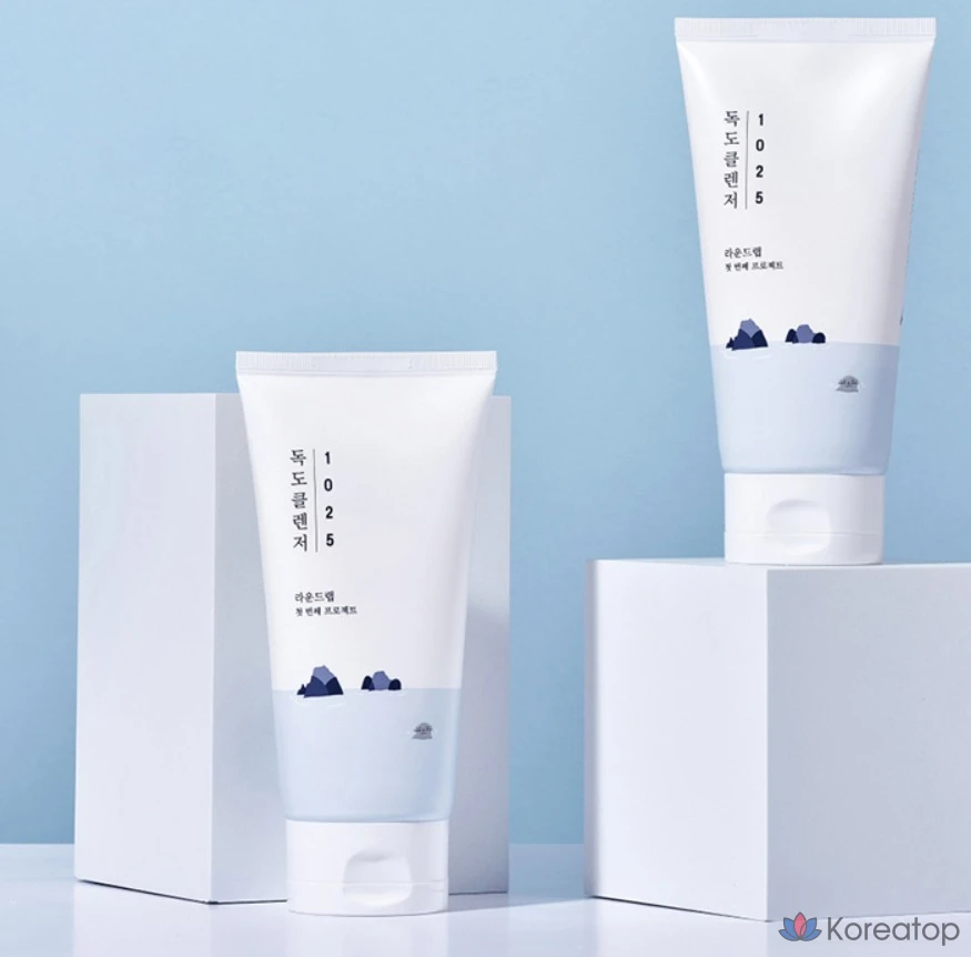 Очищающая пенка Round Lab 1025 Dokdo Cleanser, 150 мл, 1 шт.