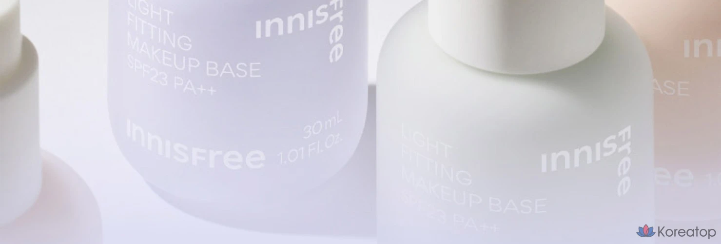 Тональная база Innisfree Light Fitting Makeup Base, оттенок 02 Green, 30 мл, 1 шт.