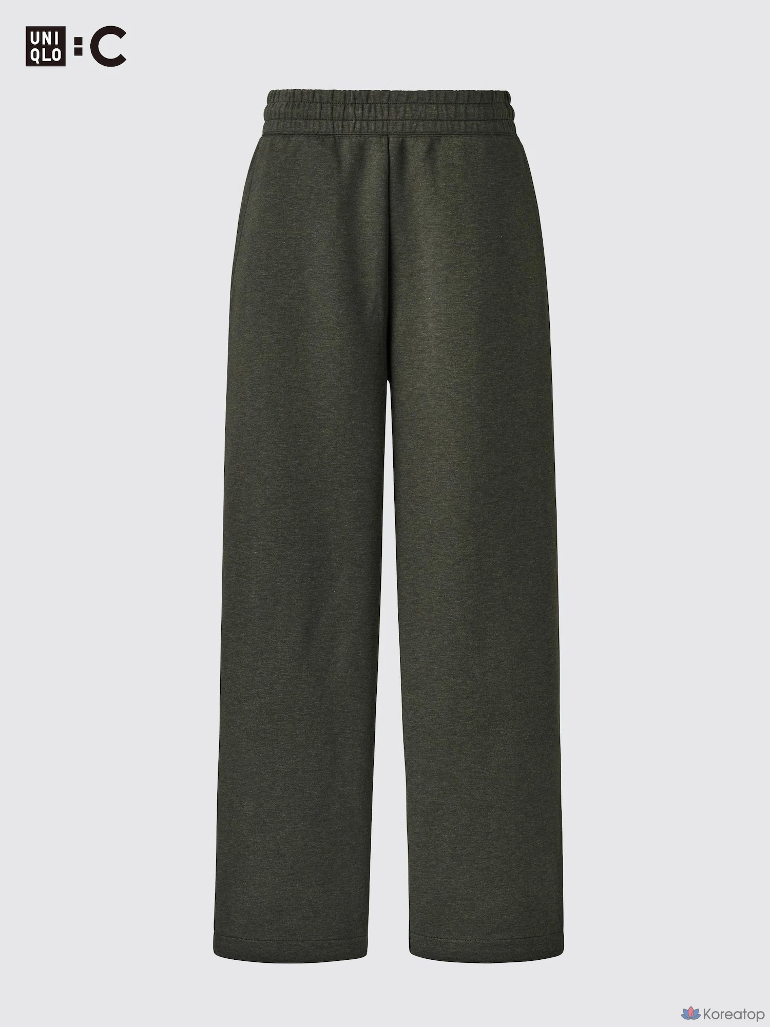 Брюки Uniqlo Sweat Wide Pants, длина ноги 70–76 см, фото 6