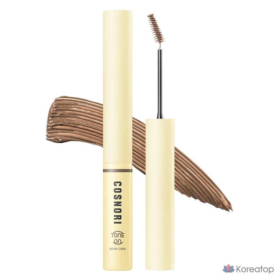 Тушь для бровей Cosnori Tone-on Waterproof Brow Cara, оттенок 01 Taupe, 3 г, 1 шт.