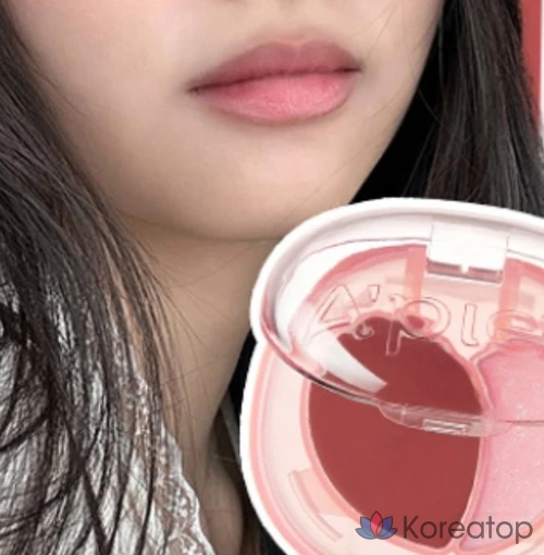Бальзам для губ и щек A'Pieu Juicy Pang Mood Blending Lip & Cheek Balm, оттенок 03 Berry Fig Balm, 2.3 г, 1 шт., фото 4