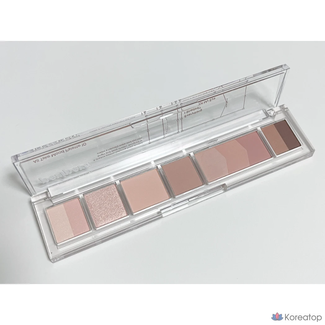 Палитра теней для век Peripera All Take Mood Palette, оттенок 006, 1 шт.
