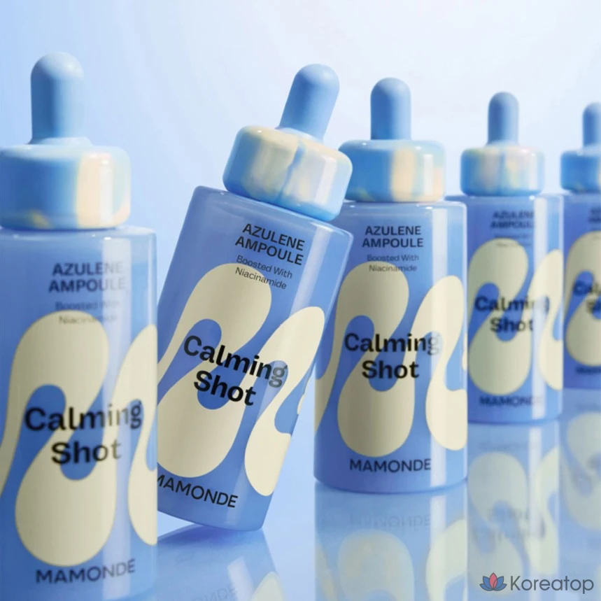 Ампульная сыворотка Mamonde Calming Shot Azulene Moisture Ampoule, 50 мл, 1 шт.