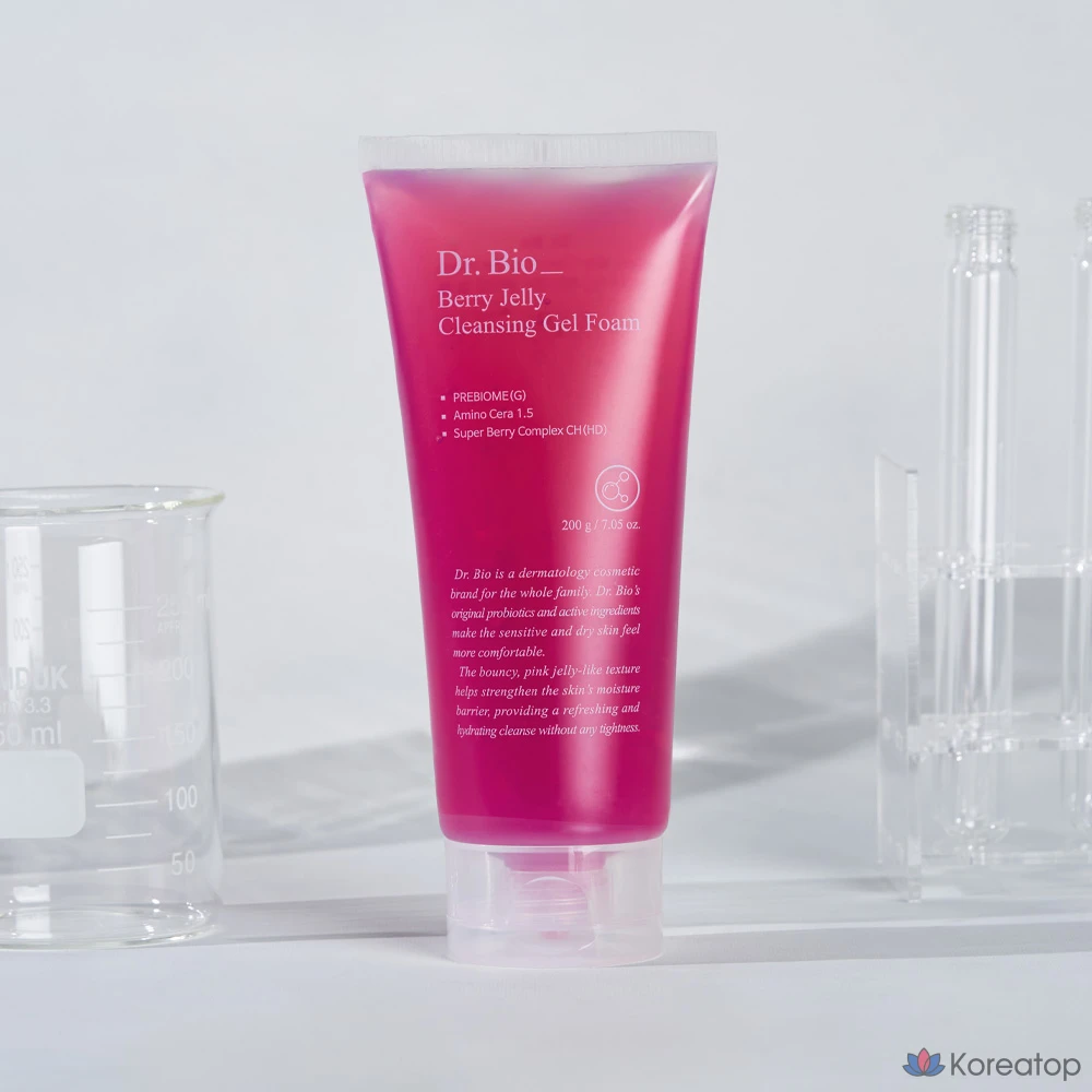 Очищающий гель-пена Dr. Bio Berry Jelly Cleansing Gel Foam, 200 г, 1 шт.