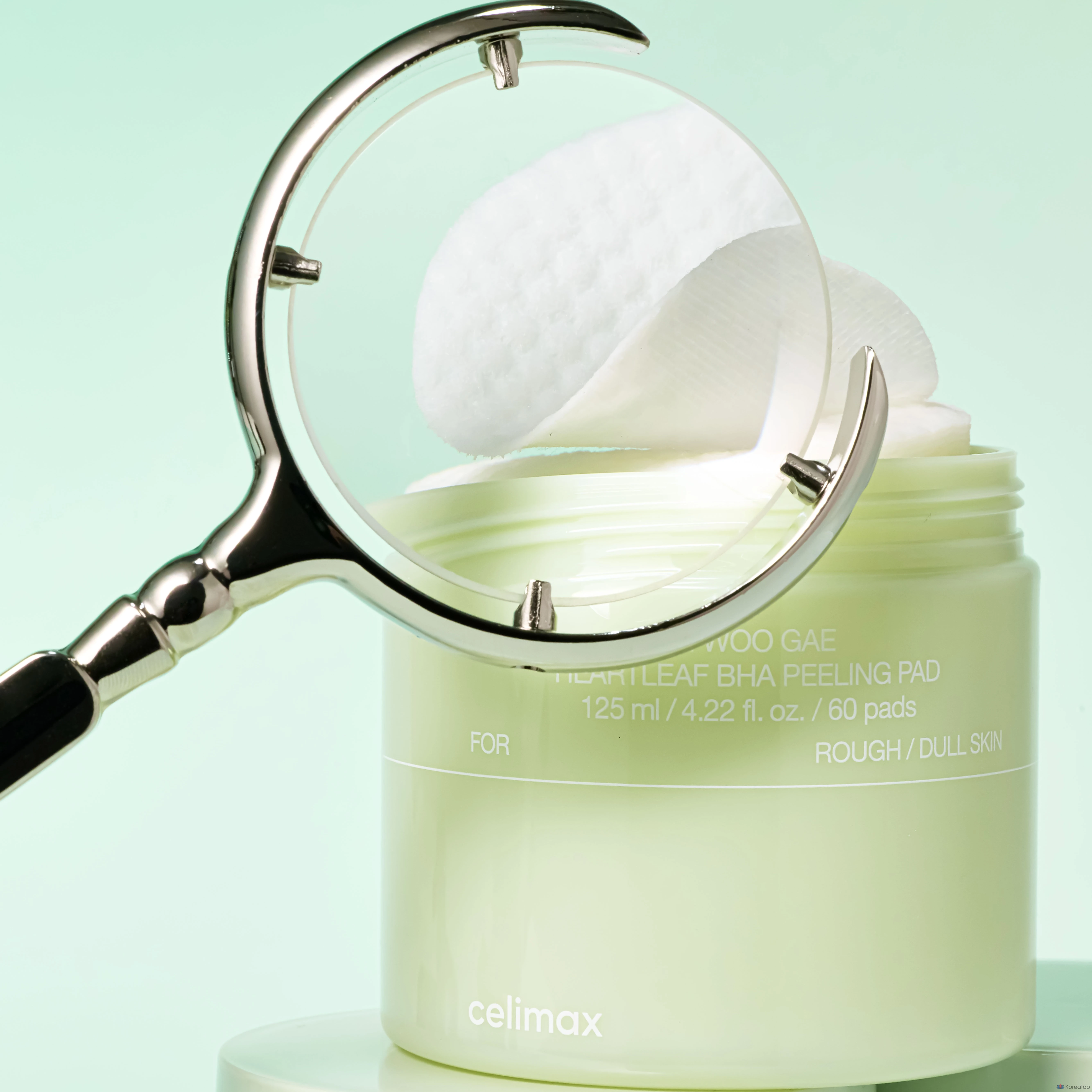 Пилинг-пэды Celimax Artichoke BHA Eraser Peeling Pad, 125 мл, 60 шт.
