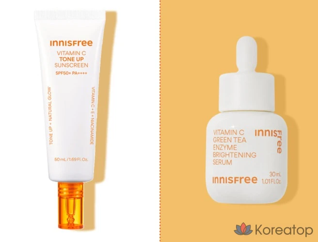 Сыворотка Innisfree New Vitamin C Green Tea Enzyme Spot Toner Serum, 30 мл, 1 шт.
