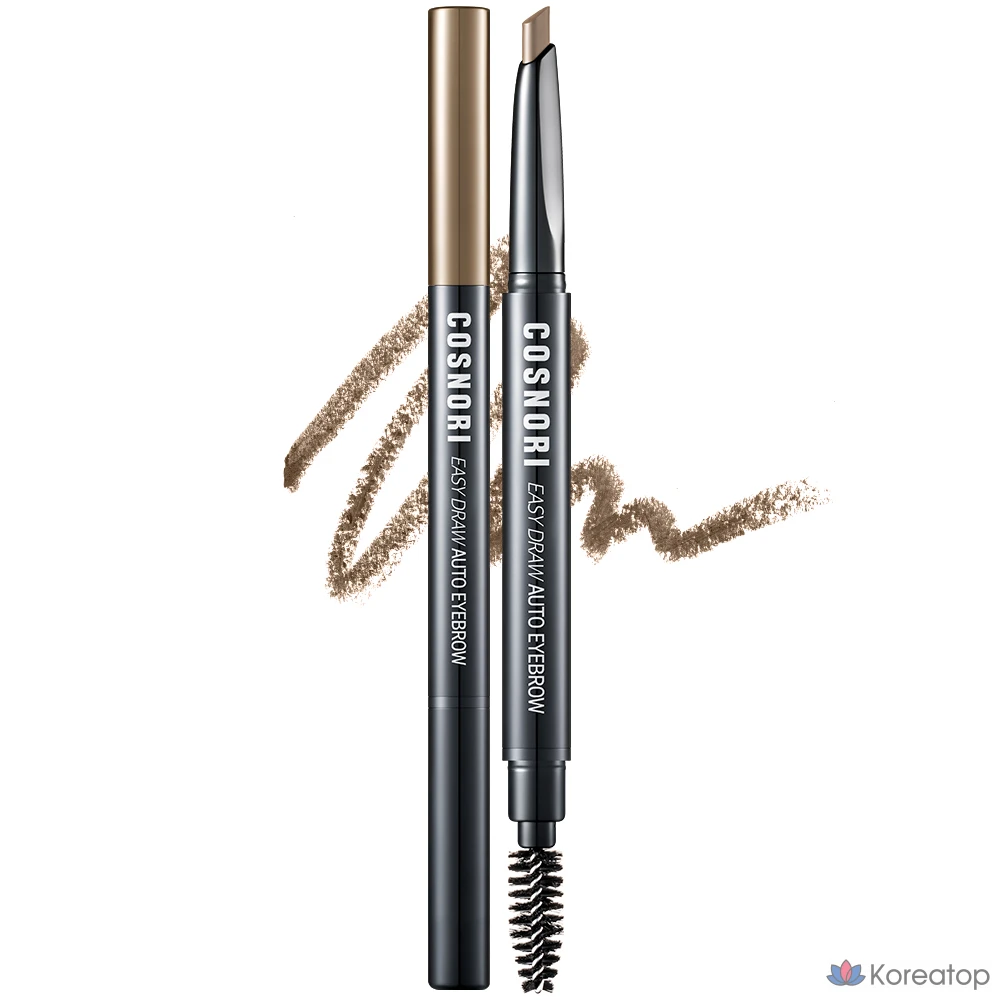 Карандаш для бровей Cosnori Easy Draw Eyebrow Auto Pencil, оттенок Ginger Cookie, 0.3 г, 1 шт.