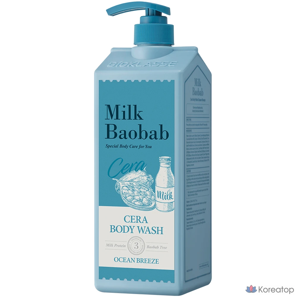 Гель для душа Milk Baobab Sera Body Wash Ocean Breeze, 1.2 л, 1 шт.