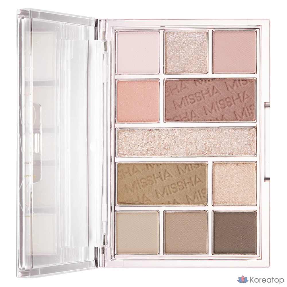 Палитра для век Missha Mood Moment Palette, оттенок 1 Rosy Rooftop, 12.5 г, 1 шт.