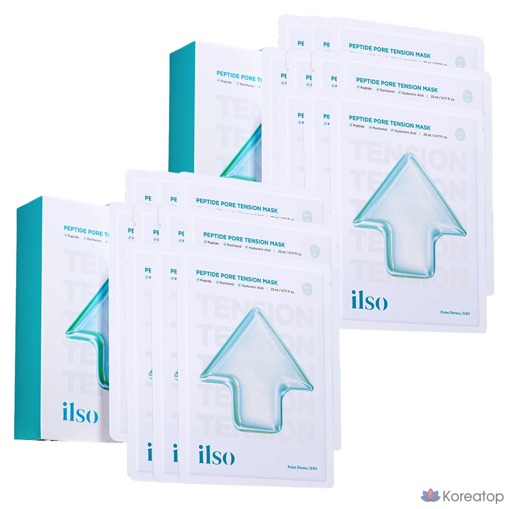 Тканевая маска для лица Ilso Peptide Pore Tension Mask, 20 шт.